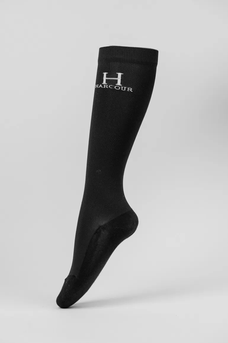 Harcour Chaussettes Badminton (X2 paires) | Femme Chaussettes D'équitation | Chaussettes D'équitation