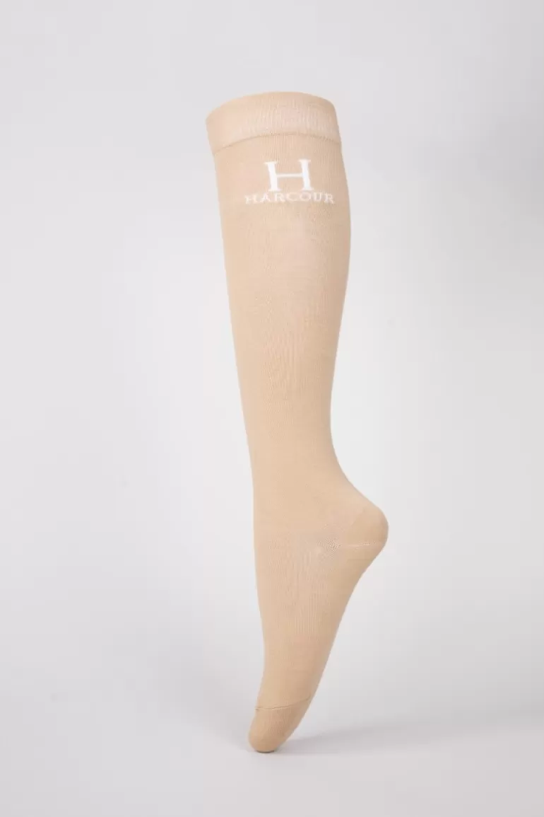 Harcour Chaussettes Badminton (X2 paires) | Femme Chaussettes D'équitation | Chaussettes D'équitation