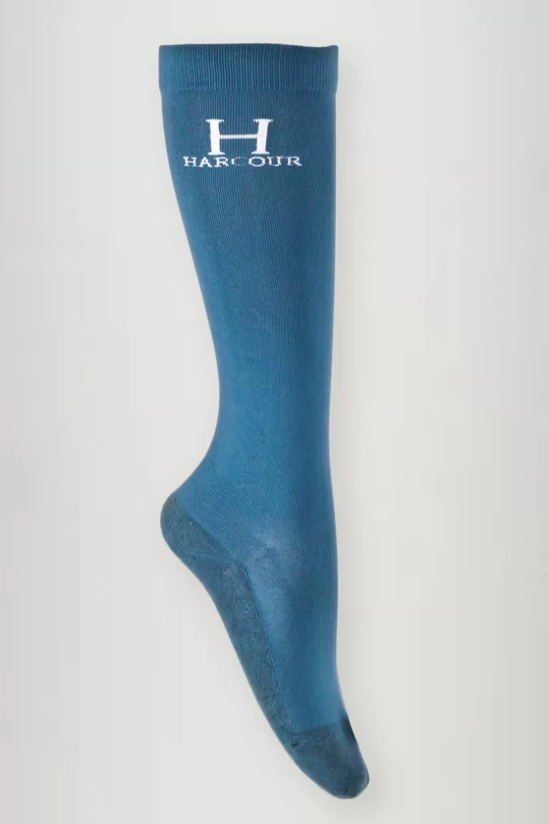 Harcour Chaussettes Badminton (X2 paires) | Femme Chaussettes D'équitation | Chaussettes D'équitation