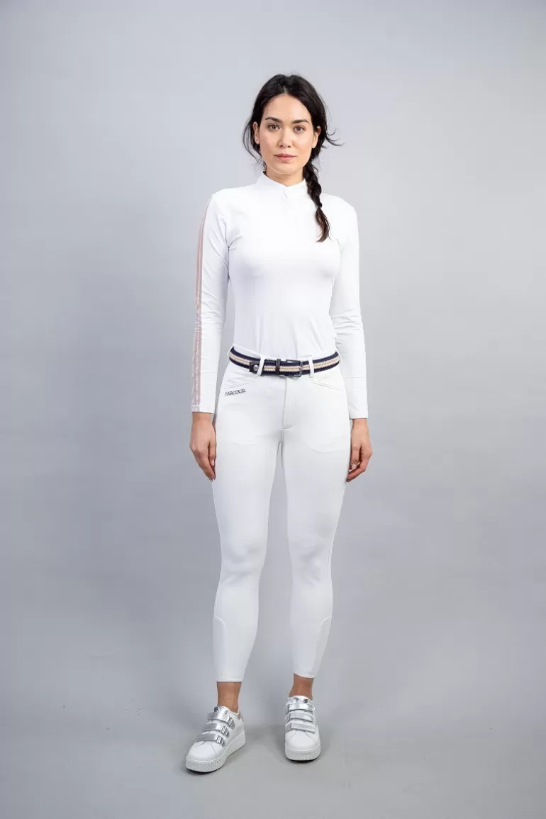 Harcour Costaso Pantalon equitation fix system grip femme | Femme Pantalons D'equitation