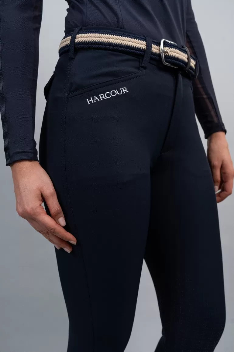 Harcour Costaso Pantalon equitation fix system grip femme | Femme Pantalons D'equitation