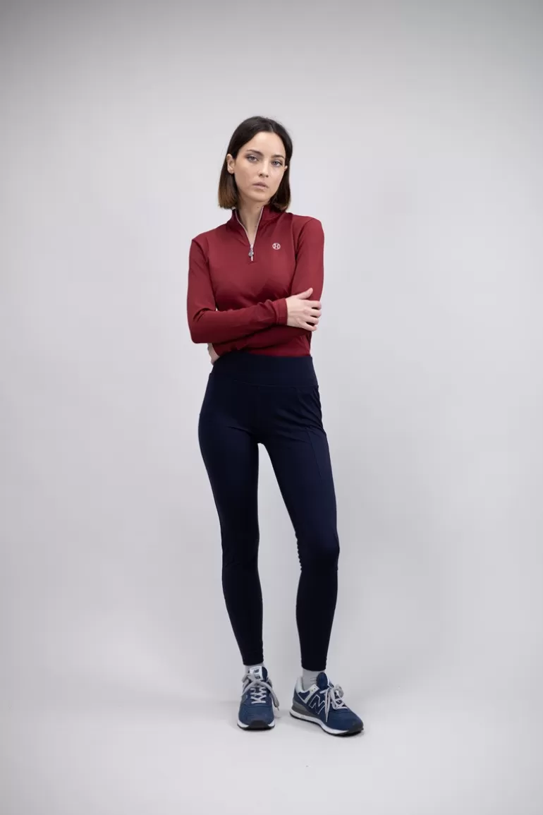 Harcour Pakita Legging Full grip Polaire | Femme Pantalons D'equitation