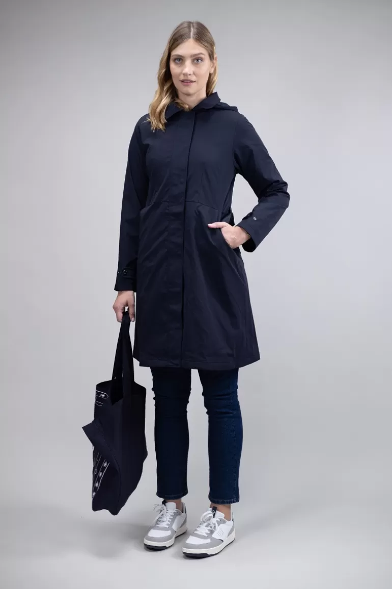 Harcour Tweeta Long Trench Coat | Femme Vestes & Blousons