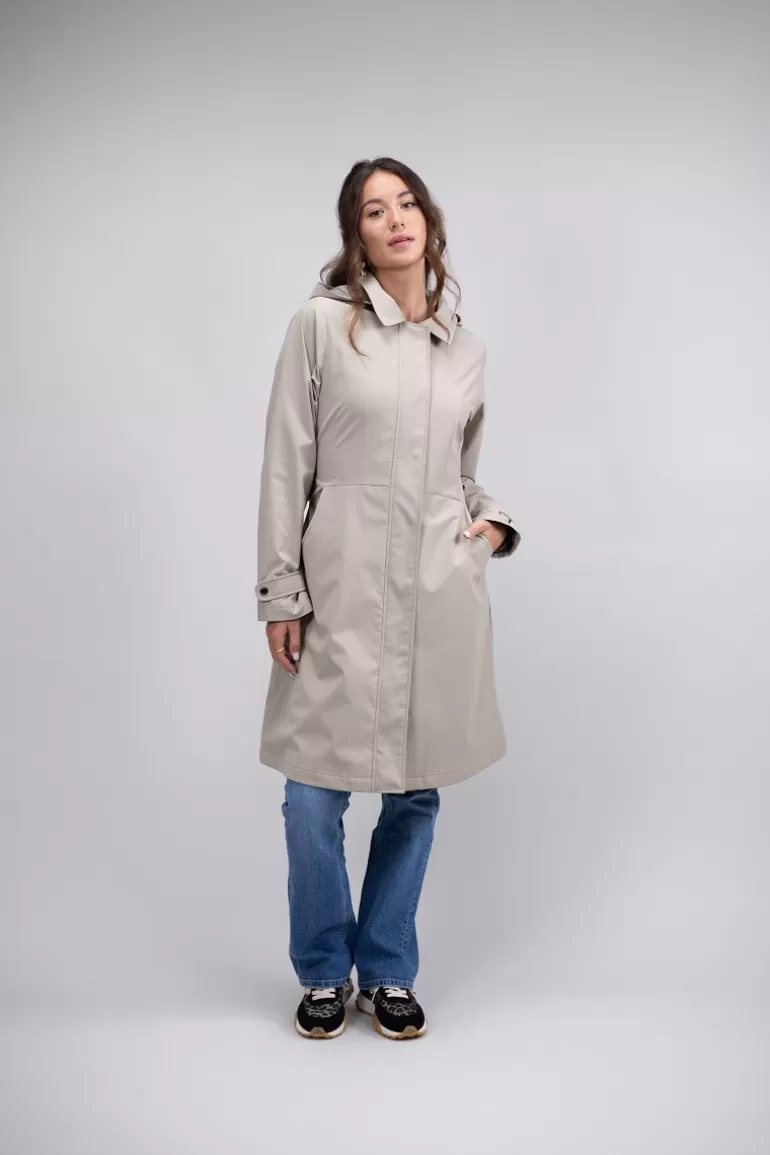 Harcour Tweeta Long Trench Coat | Femme Vestes & Blousons